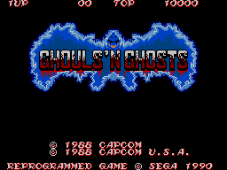 Ghouls 'n Ghost screenshot 3 for Sega Master System
